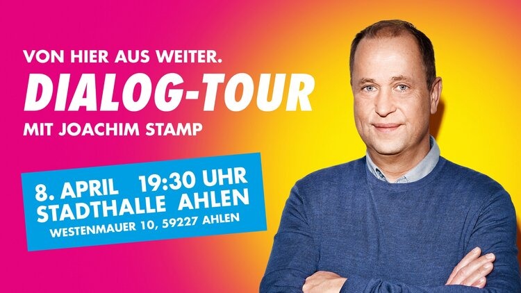 Dialog-Tour 08.04.2022 mit Joachim Stamp
